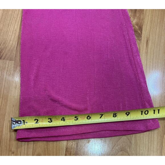 Wild Fable  Mid Rise Slinky Knit Flare Pants Pink Women's XS - Picture 8 of 10